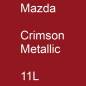 Preview: Mazda, Crimson Metallic, 11L.